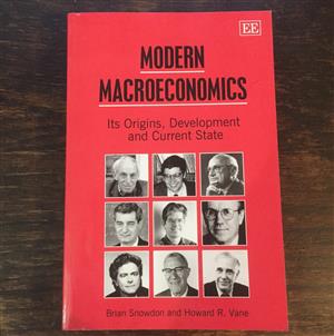 Modern macroeconomics: its origins, development and current state. for sale  Parow