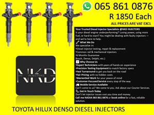 HILUX TOYOTA DIESEL INJECTORS FOR SALE 