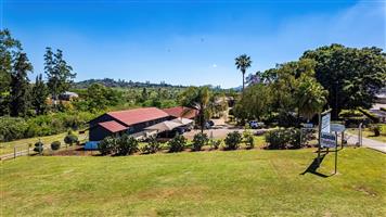 Large Industrial buildings, situated on the outskirts of White River