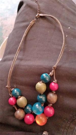 Chakra bead necklace