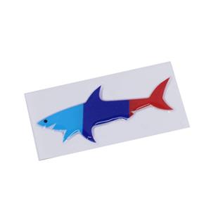 Shark M Colours 3D Gel Dome Sticker