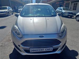 2017 FORD ECOBOOST HATCHBACK 1.0 PETROL, MANUAL, SILVER COLOR, 80000KM