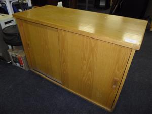 Wooden Credenza Filing Cabinet Junk Mail