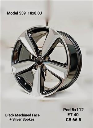20” Audi wheels