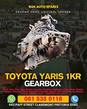 Toyota Yaris 1KR gearbox 