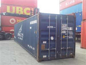 Secondhand 20 Ft shipping containers