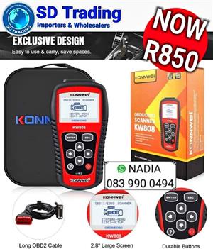 OBD2/EOBD Code Reader Scanner KW808