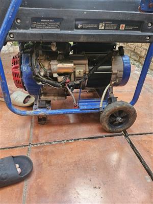 Mac Africa adendorf 5.5kva generator