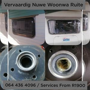 KARAVAAN VENSTERS TE KOOP IN PRETORIA 