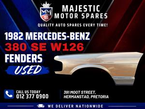 1982 Mercedes-Benz 380 SE W126 Fenders for Sale - Used