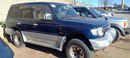 1999 Mitsubishi Pajero GDI Stripping Spare Parts