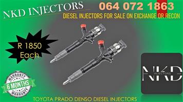 TOYOTA PRADO NEED NEW RECON DIESEL INJECTORS