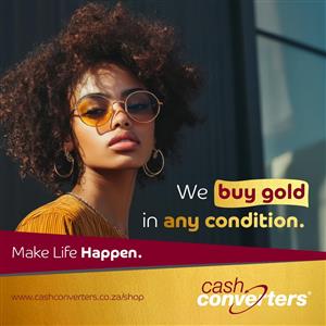We buy gold in any condition