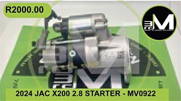2024-JAC X200 2.8 STARTER MOTOR---MV0922