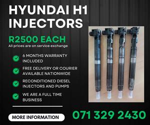 HYUNDAI H1 INJECTORS FOR SALE WITH WARRANTY INCLUDED 