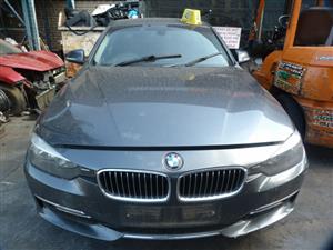 BMW 320i F30 2.0 Petrol AT N20 Charcoal - 2012 SPARESBOYZ STRIPPING FOR SPARES. 