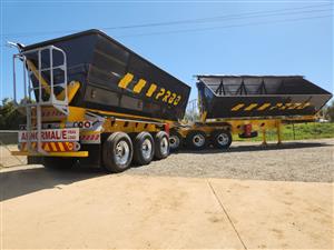 New 2026 PRBB 49ton Payload PBS Side Tipper 