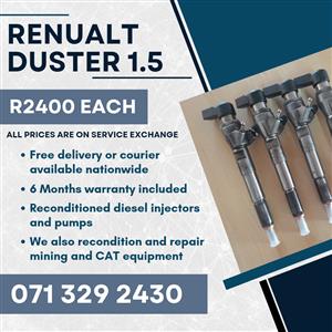 RENUALT DUSTER 1.5 INJECTORS FOR SALE WITH WARRANTY INCLUDED 