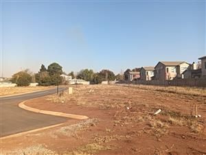 Vacant land for sale in Du Vin Estate, Raslouw, Centurion!