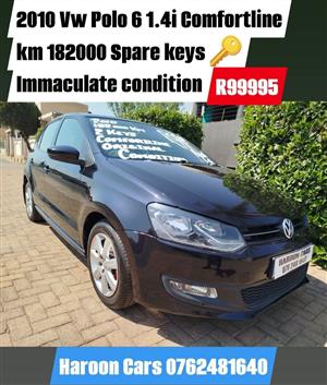 2010 Vw Polo 6 1.4i can come Comfortline 