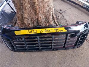 Isuzu D-Max new shape up grill