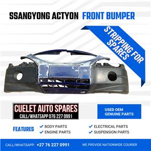 SSANGYONG ACTYON FRONT BUMPER - stripping for the parts