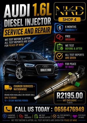 Audi_1.6L_Diesel_injectors_On_Recon