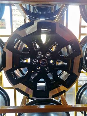 Nissan Navara 17inch MAG RIMS (WITH CAPS)