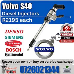 Volvo S40 diesel injectors for sale