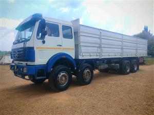 2007 Powerstar 4032  Twinsteer Double Diff Dropside Truck