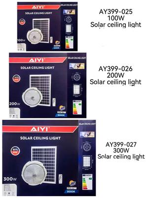 Solar ceiling light 