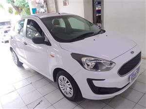 2020 Ford Figo 1.5 Ambiente, white color petrol     