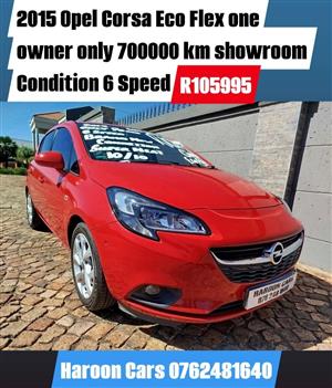  2015 Opel Corsa Eco Flex one owner 