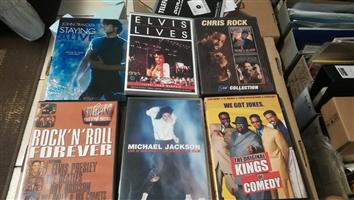 Comedy etc Dvds/music cds/car magazine
