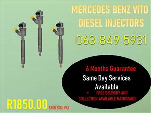 MERCEDES BENZ VITO DIESEL INJECTORS HARTBEESPOORT NOORD WES 