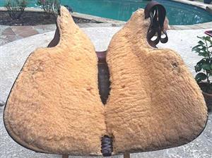 Brown 16 Inch Billy Cook Leather Saddle