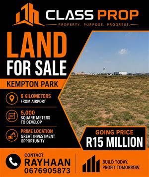 Land for sale in Kempton park