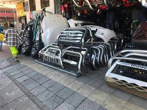 Bullbars and side skirts for sale