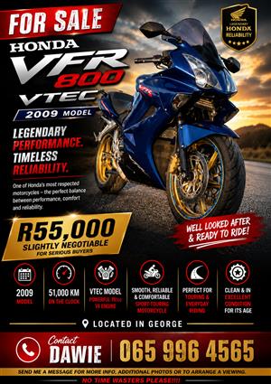 Honda VFR800 VTEC 