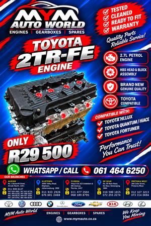 Toyota 2TR-FE engine 