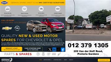 We sell NEW and USED parts for Chevrolet and Opel