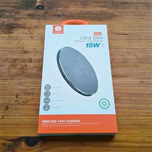  WUW Ultra Slim 15W Wireless Fast Charger