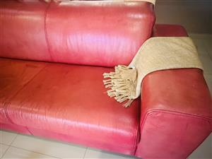 Coricraft L shape sofa with bed 