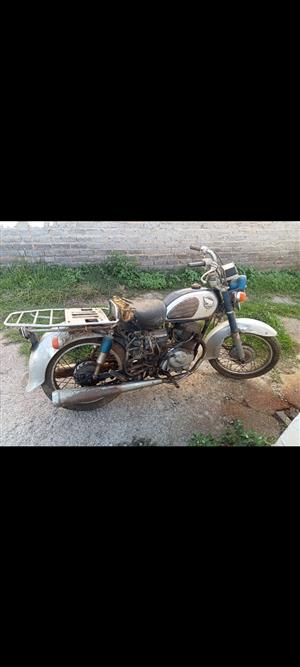 honda cd 200 project.no papers.engine turns