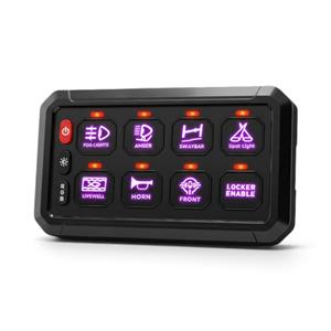TTX Wireless 8-Gang Switch Panel