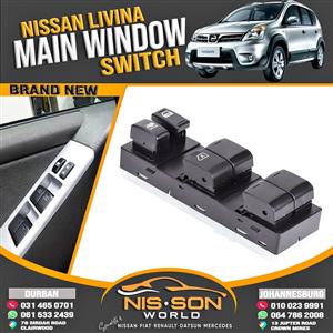 NISSAN LIVINA MAIN WINDOW SWITCH