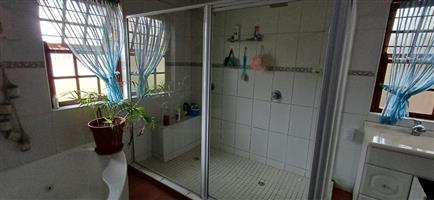Double Shower Framed Glass