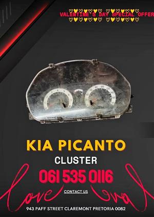 Kia picanto cluster 