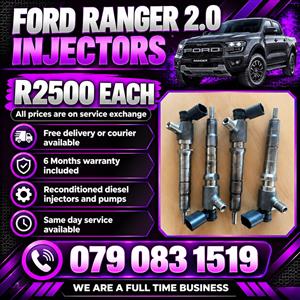 FORD RANGER 2.0 INJECTORS FOR SALE WITH WARRANTY 
