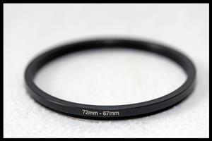 72mm - 67mm Step-down Filter Adapter